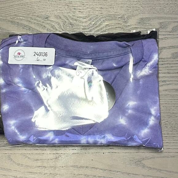 Brand New Tie Dye Unisex Soft Cotton V-Neck T-Shirt - Picture 8 of 8